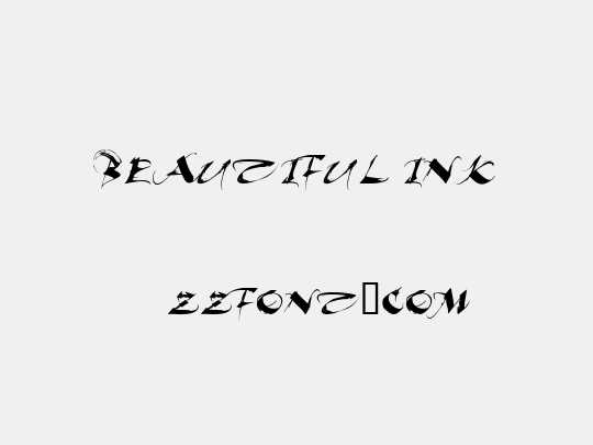 Beautiful Ink