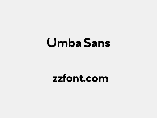 Umba Sans
