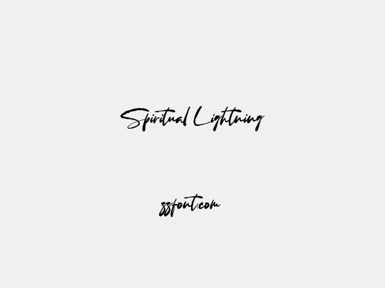 Spiritual Lightning