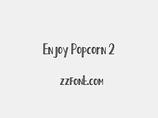 Enjoy Popcorn 2