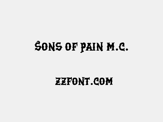 Sons of Pain M.C.
