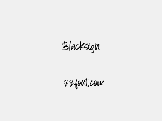 Blacksign