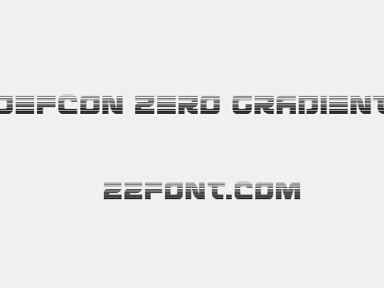 Defcon Zero Gradient