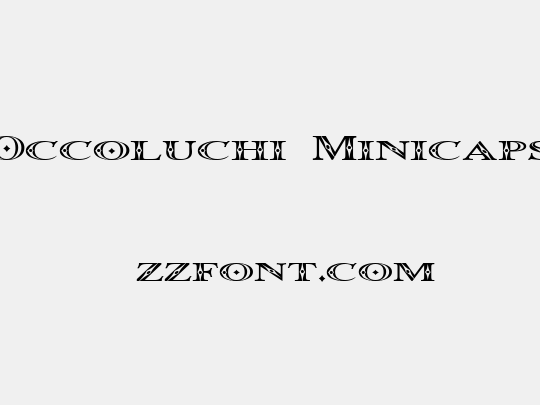 Occoluchi Minicaps