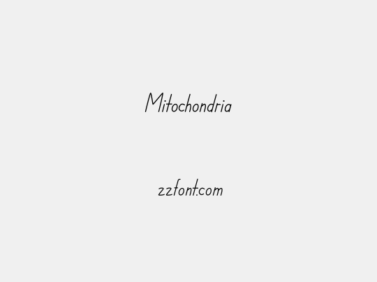 Mitochondria