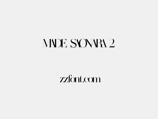 MADE SAONARA 2