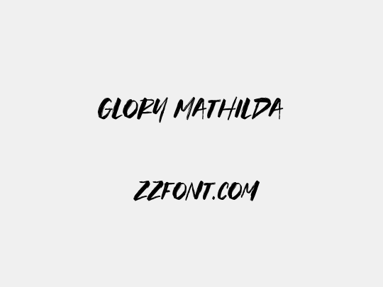 Glory Mathilda