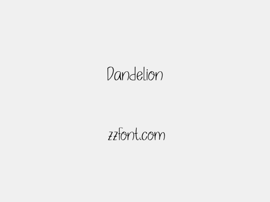 Dandelion