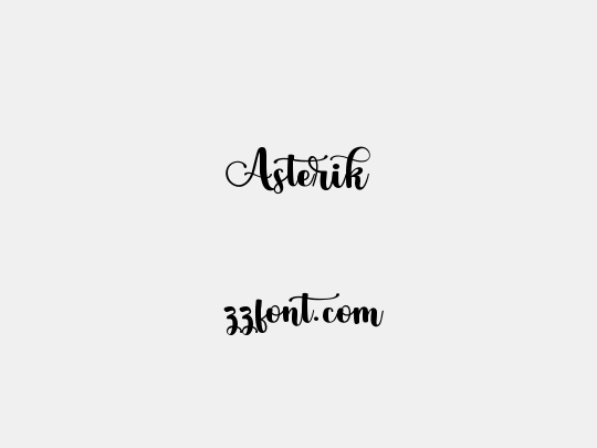 Asterik