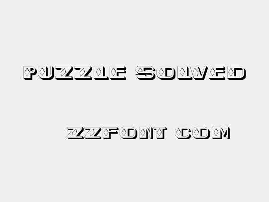 Puzzle Solved