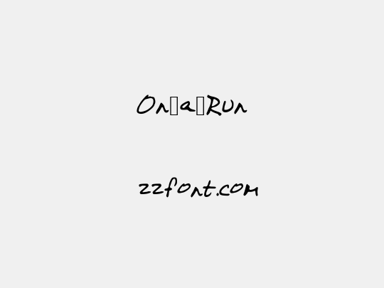 On_a_Run