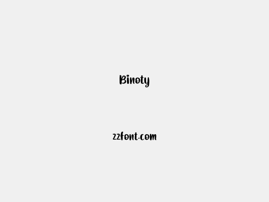 Binoty