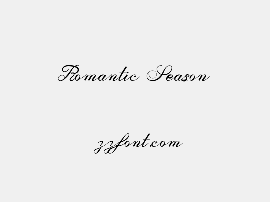Romantic Season