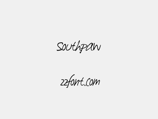 Southpaw