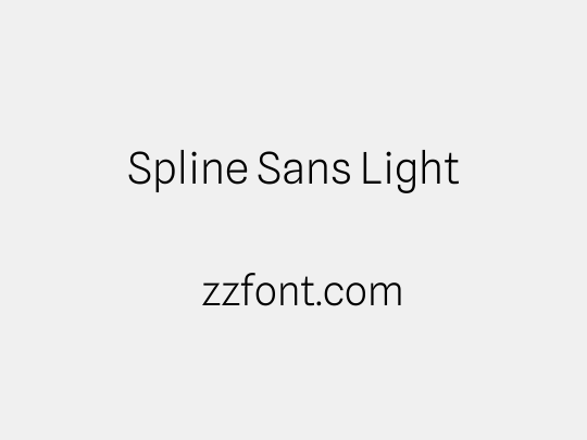 Spline Sans Light