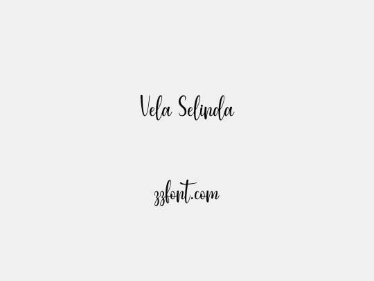 Vela Selinda