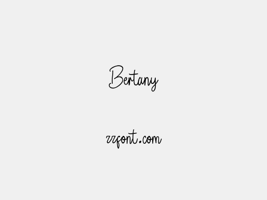 Bertany