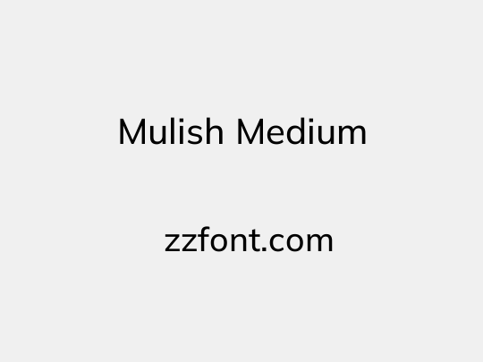 Mulish Medium