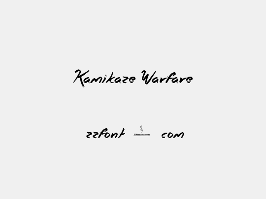 Kamikaze Warfare