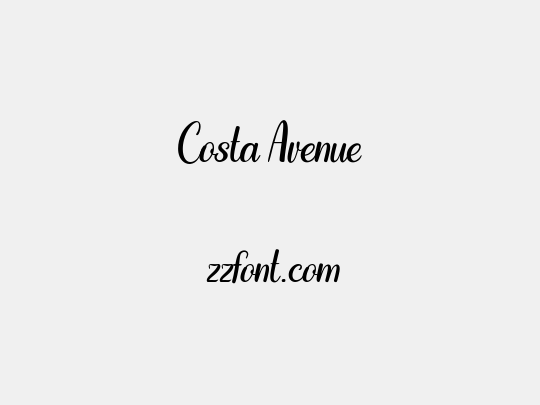 Costa Avenue