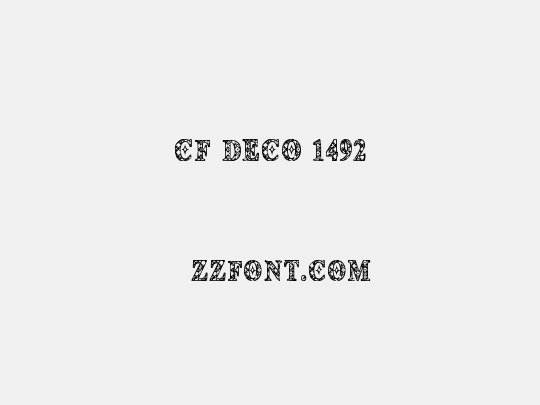 CF Deco 1492