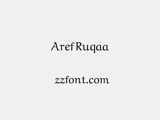 Aref Ruqaa
