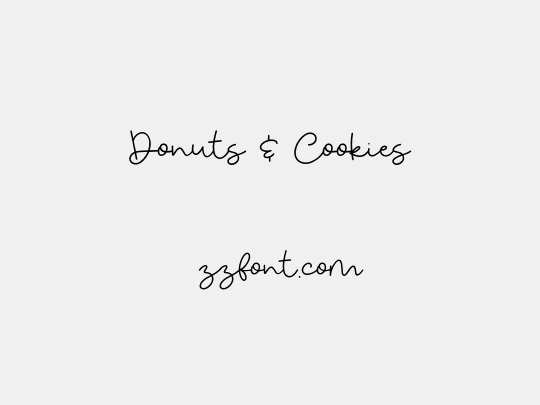 Donuts & Cookies