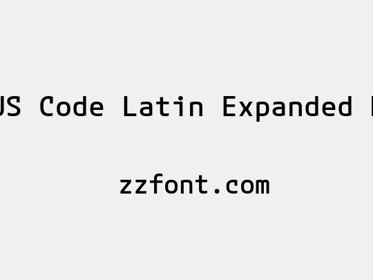 M PLUS Code Latin Expanded Medium