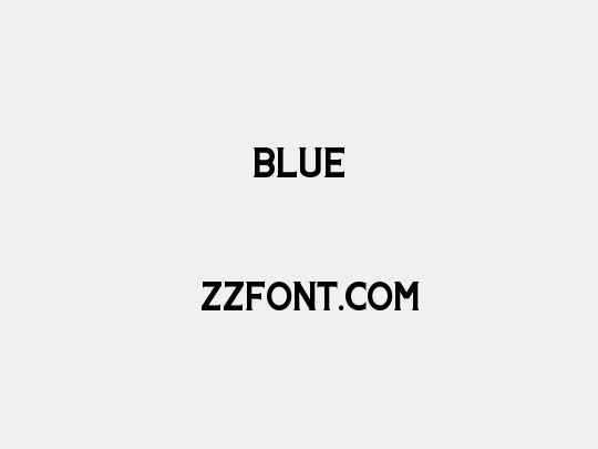 Blue