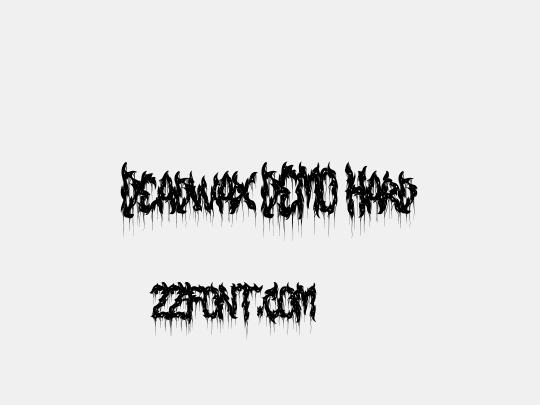 Deadwax DEMO Hard