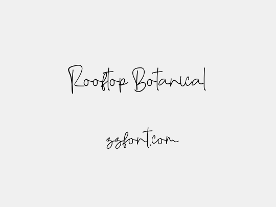 Rooftop Botanical