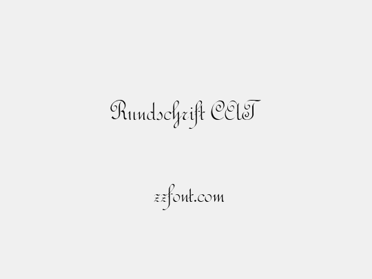 Rundschrift CAT