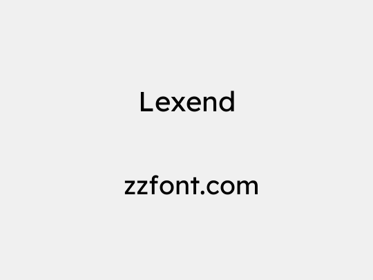 Lexend