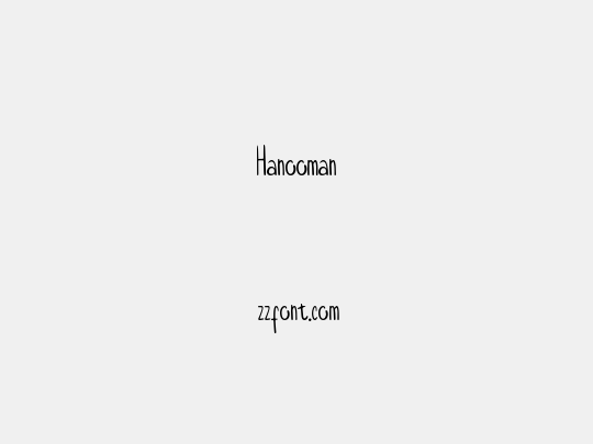Hanooman