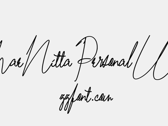Mae Nitta Personal Use