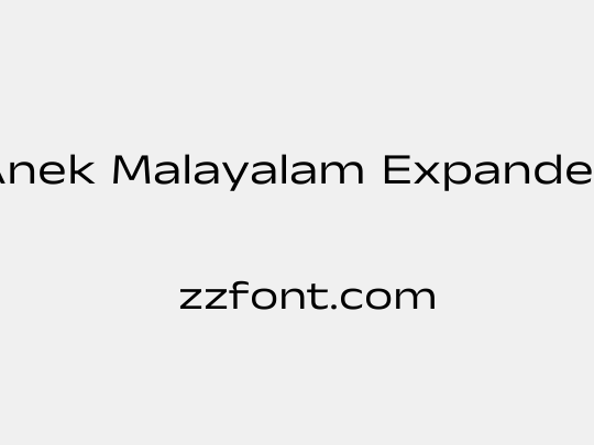 Anek Malayalam Expanded