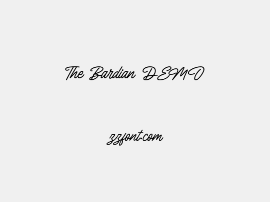 The Bardian DEMO