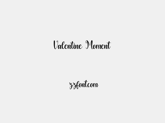 Valentine Moment