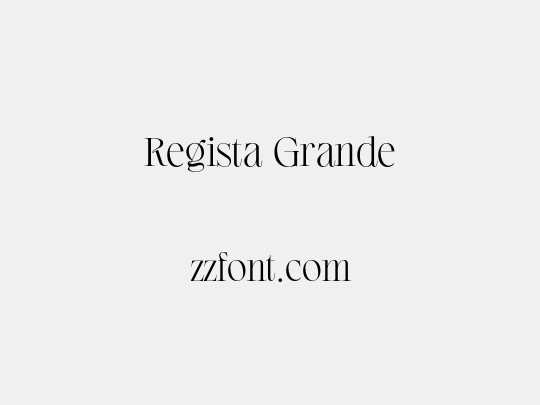 Regista Grande