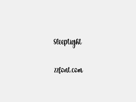 Sleeptight