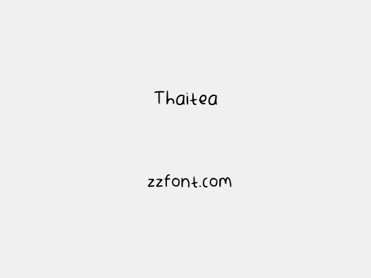 Thaitea