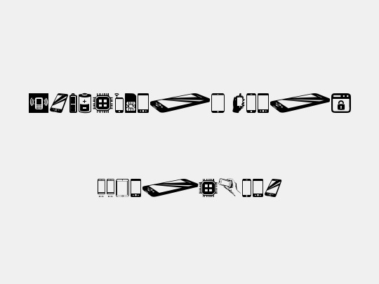 Smartphone Icons