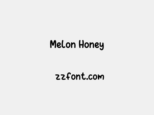 Melon Honey