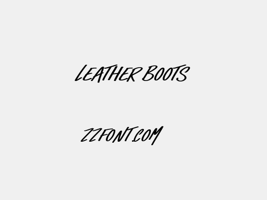 Leather Boots