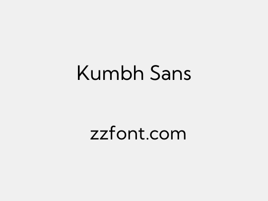Kumbh Sans