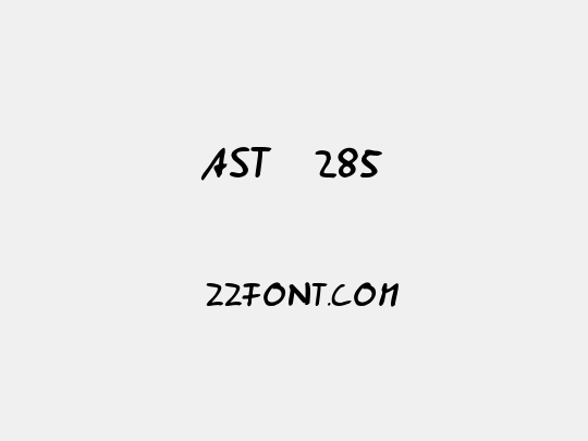 AST 285