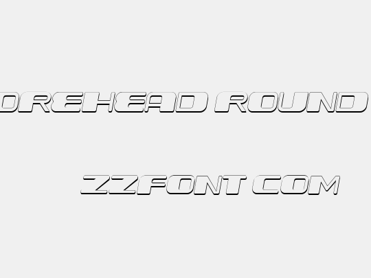 Forehead Round 3D