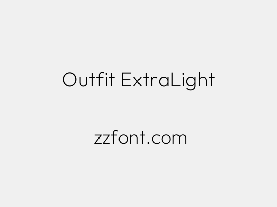 Outfit ExtraLight