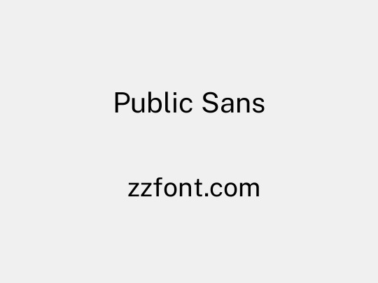 Public Sans
