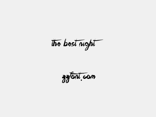 The Best Night
